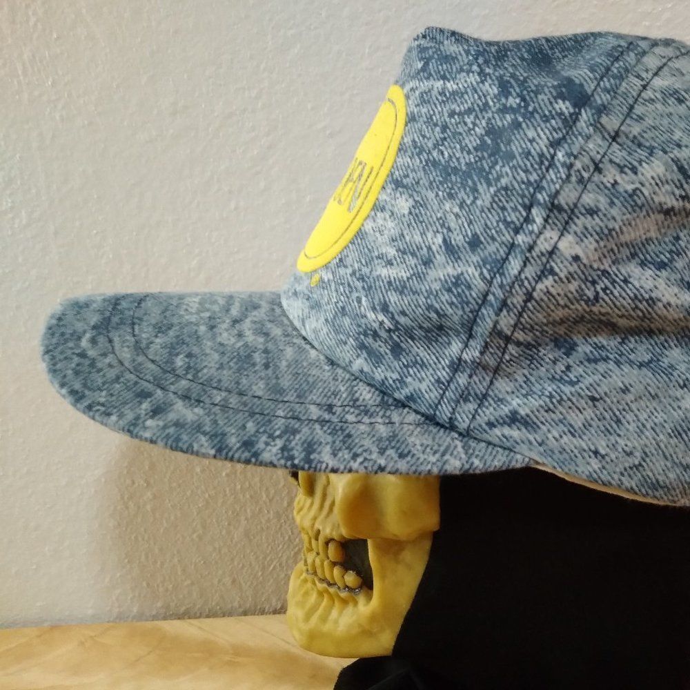 Vintage 90s Borden Denim Snap Back Hat - Picture 3 of 10